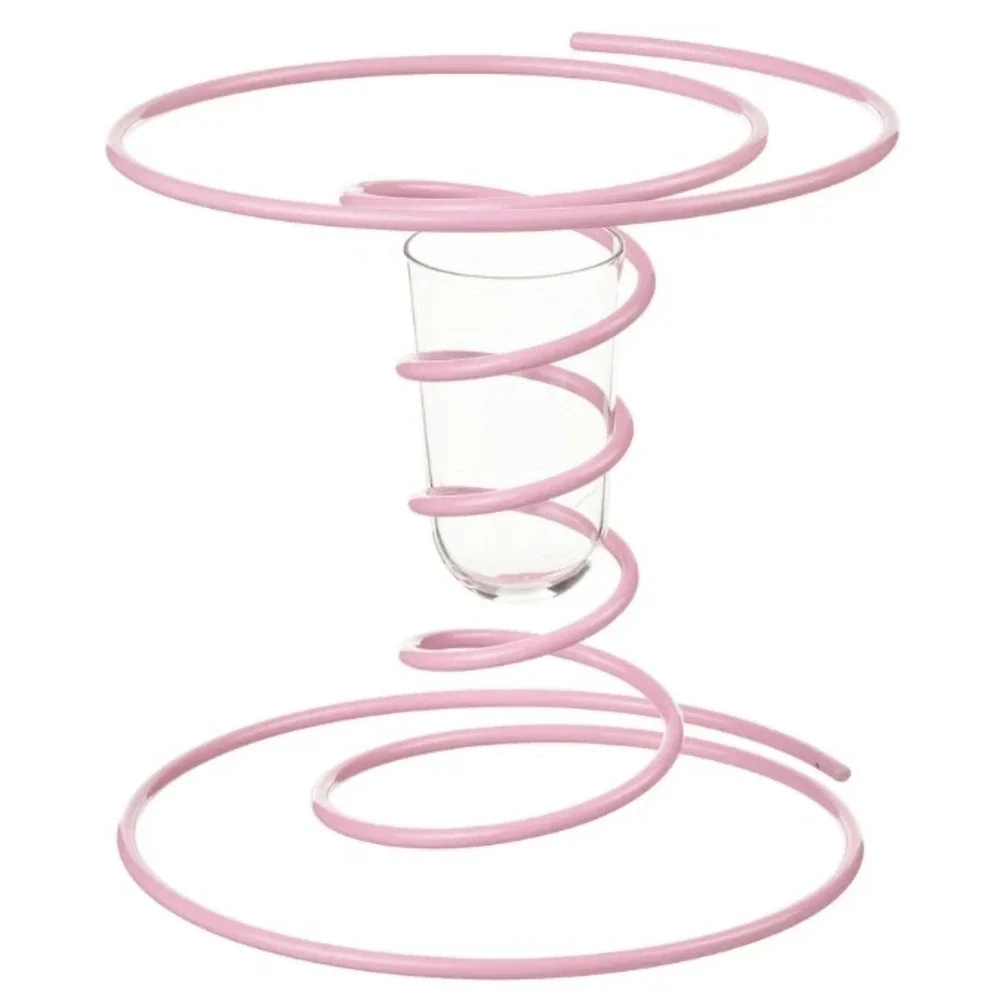 Gustaf Westman X Ikea Vinterfint Vase Pink Spiral 12 ¼